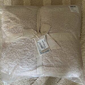 Barefoot Dreams CozyChic Sleeping Bag Almond NWT Sealed In Original Bag
